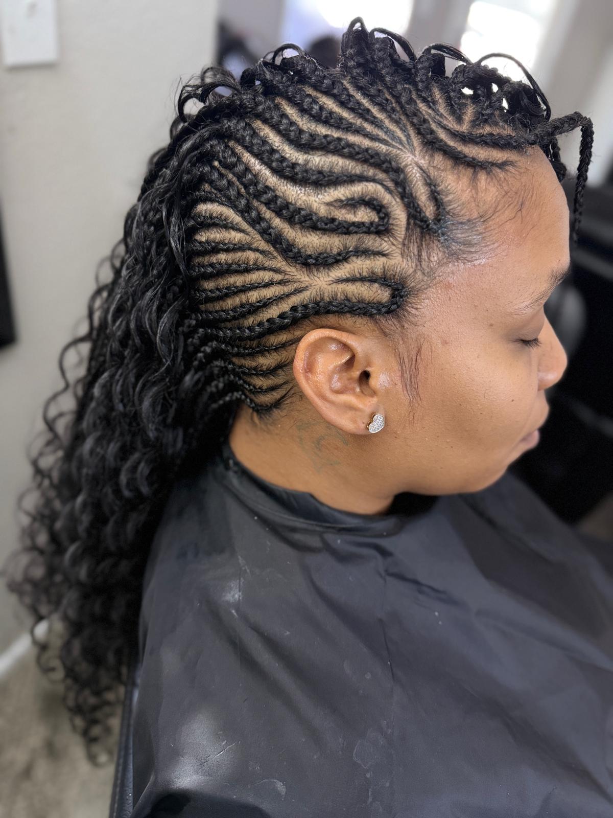 Medium knotless – front